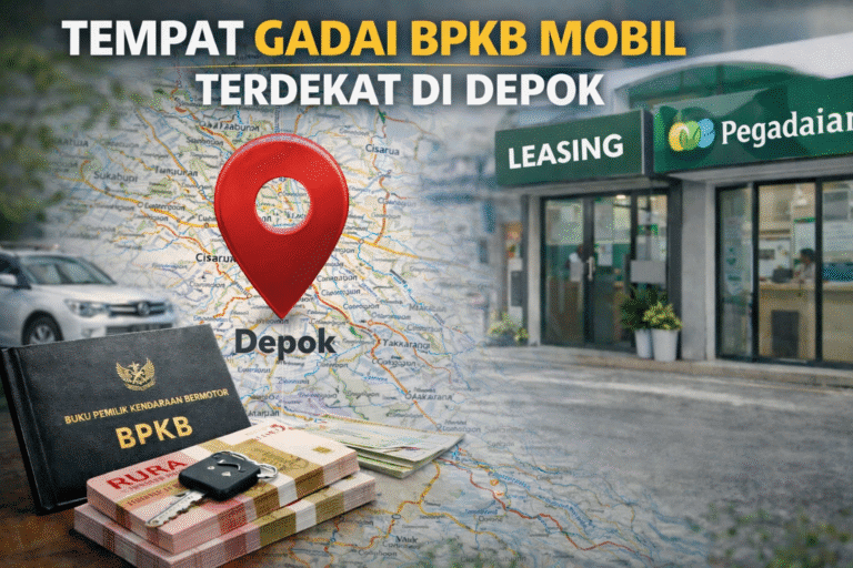 Warga Depok sedang melakukan proses verifikasi dokumen identitas untuk layanan gadai bpkb mobil terdekat di depok proses cepat yang aman.