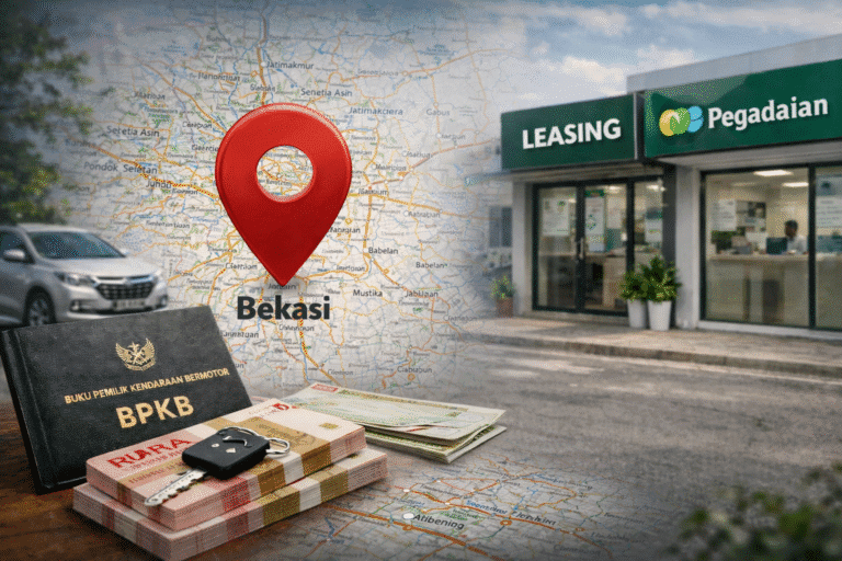 Tempat Gadai BPKB Mobil Terdekat di Bekasi Proses Cepat: Solusi Dana Tunai 1 Jam Cair!
