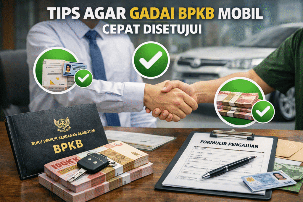 Tampilan proses pengecekan kondisi fisik kendaraan oleh surveyor, salah satu tips agar gadai bpkb mobil cepat di setujui dalam hitungan jam